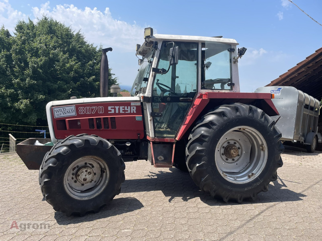 Steyr 8070 - Tractor: foto 2 Steyr 8070 - Tractor: foto 2
