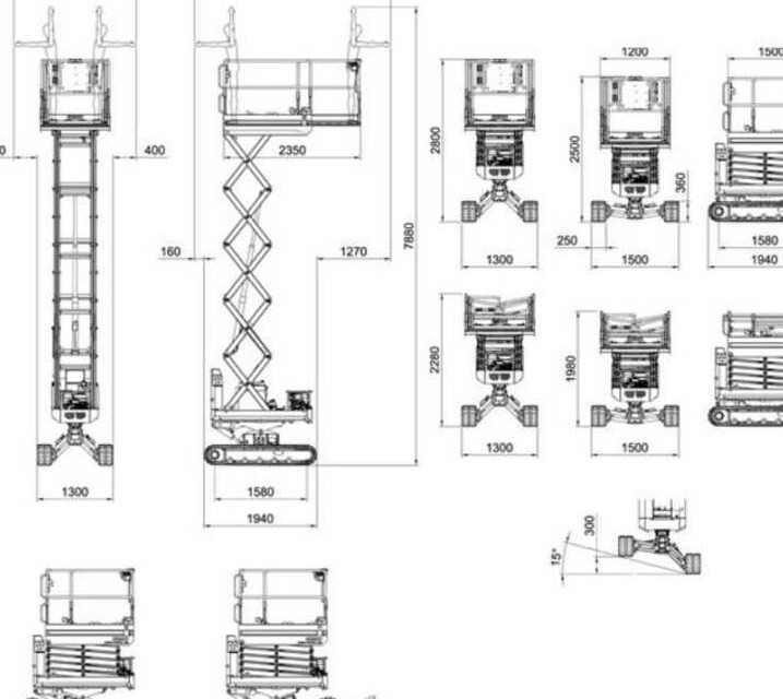 ALMAC BIBI 870 BL - Plataforma de tijeras: foto 5 ALMAC BIBI 870 BL - Plataforma de tijeras: foto 5