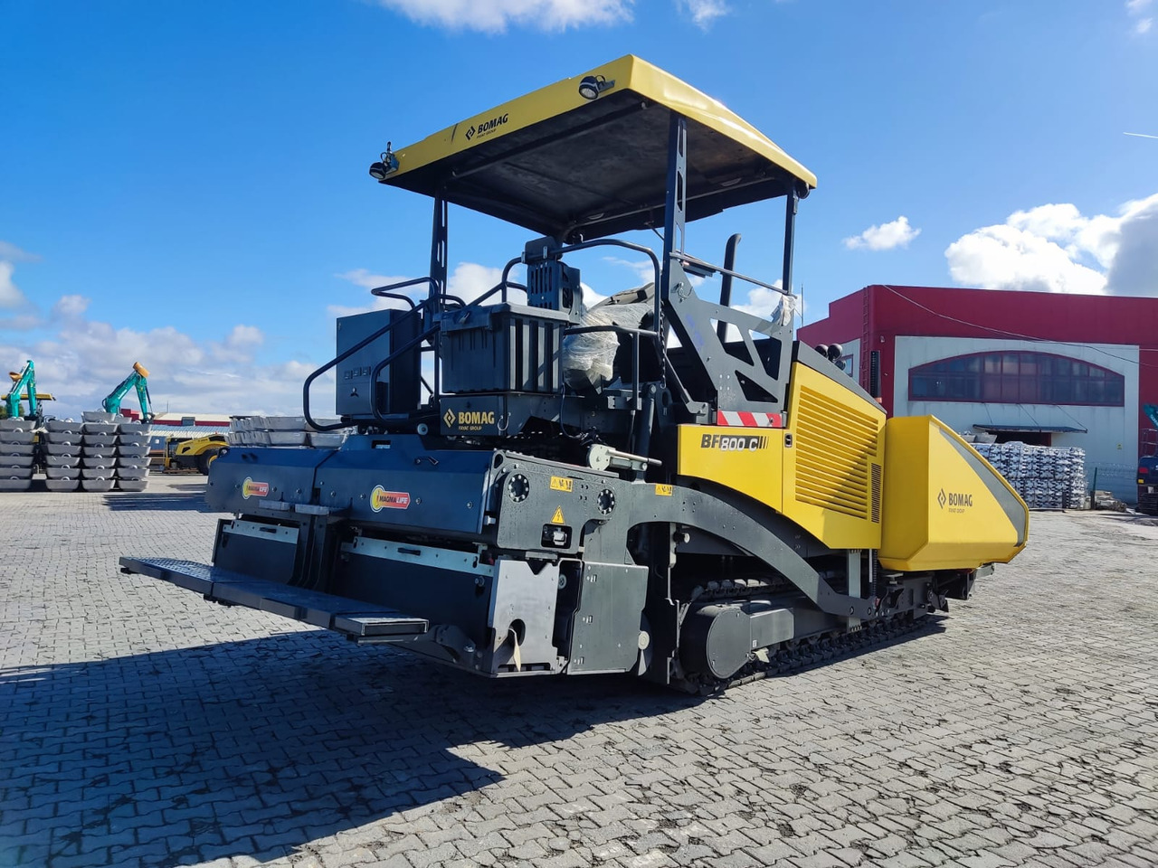 Bomag BF800C - Pavimentadora de asfalto: foto 4 Bomag BF800C - Pavimentadora de asfalto: foto 4