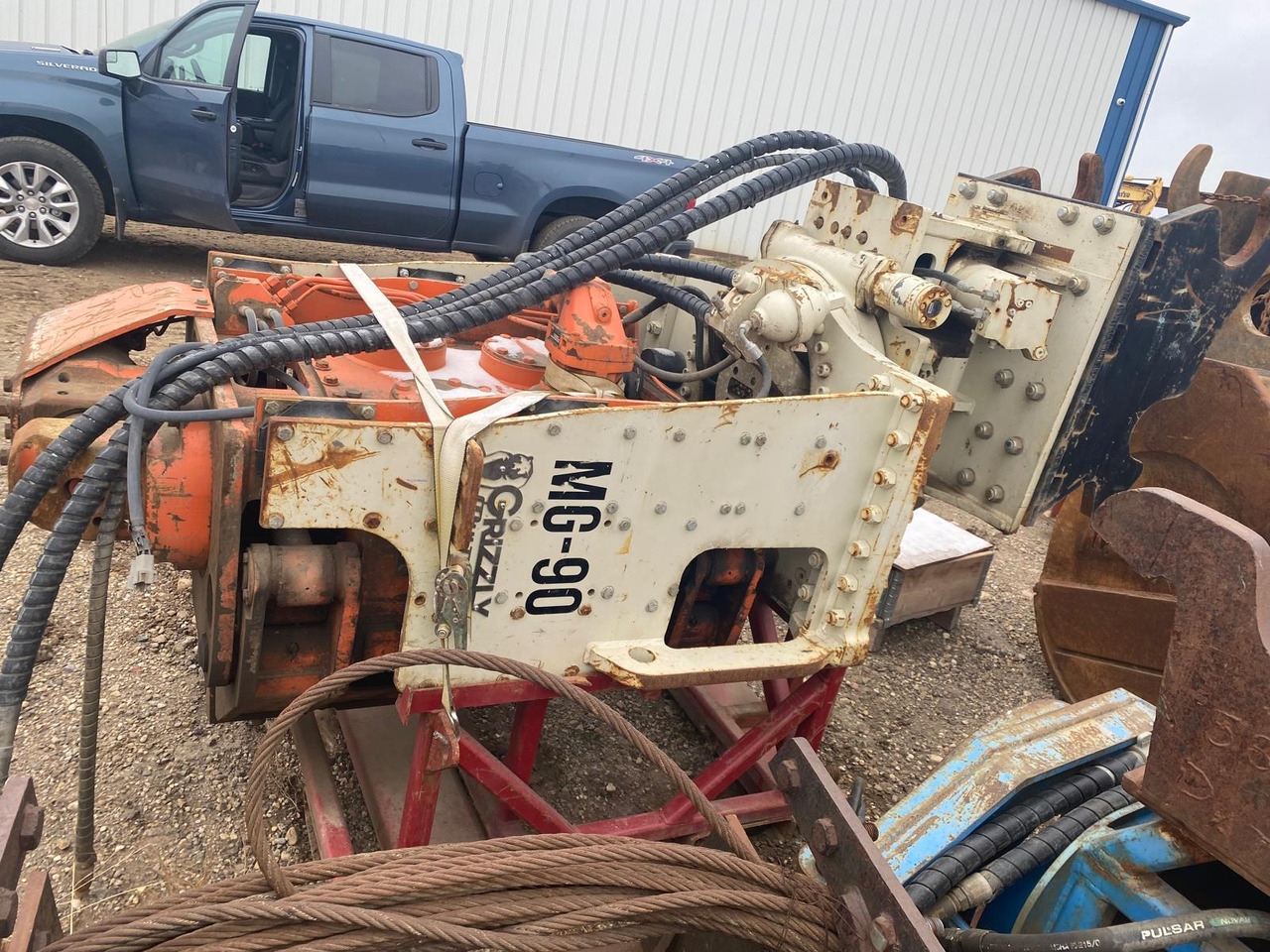 Gilbert Grizzly MG-90 - Martillo de hinca de pilotes: foto 3 Gilbert Grizzly MG-90 - Martillo de hinca de pilotes: foto 3