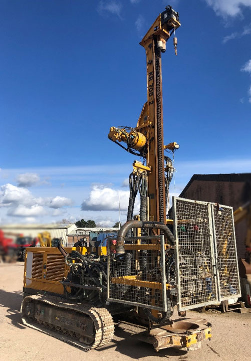 Klemm KR708-2 - Martillo de hinca de pilotes: foto 1 Klemm KR708-2 - Martillo de hinca de pilotes: foto 1