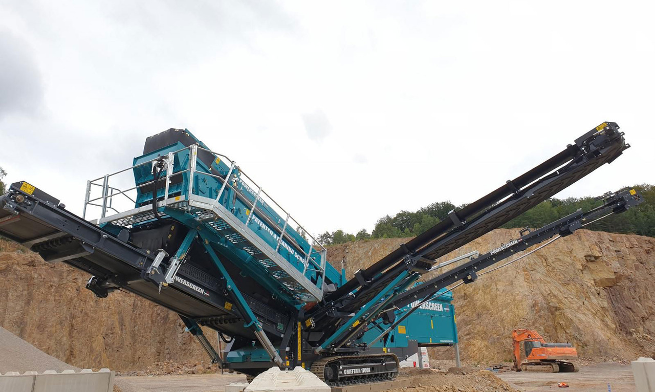 Powerscreen Chieftain 1700X 3D - Cribadora: foto 1 Powerscreen Chieftain 1700X 3D - Cribadora: foto 1