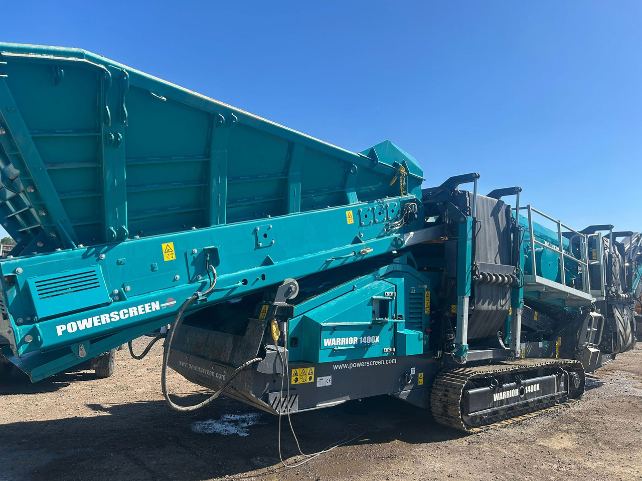 Powerscreen Warrior 1400x - Cribadora: foto 4 Powerscreen Warrior 1400x - Cribadora: foto 4