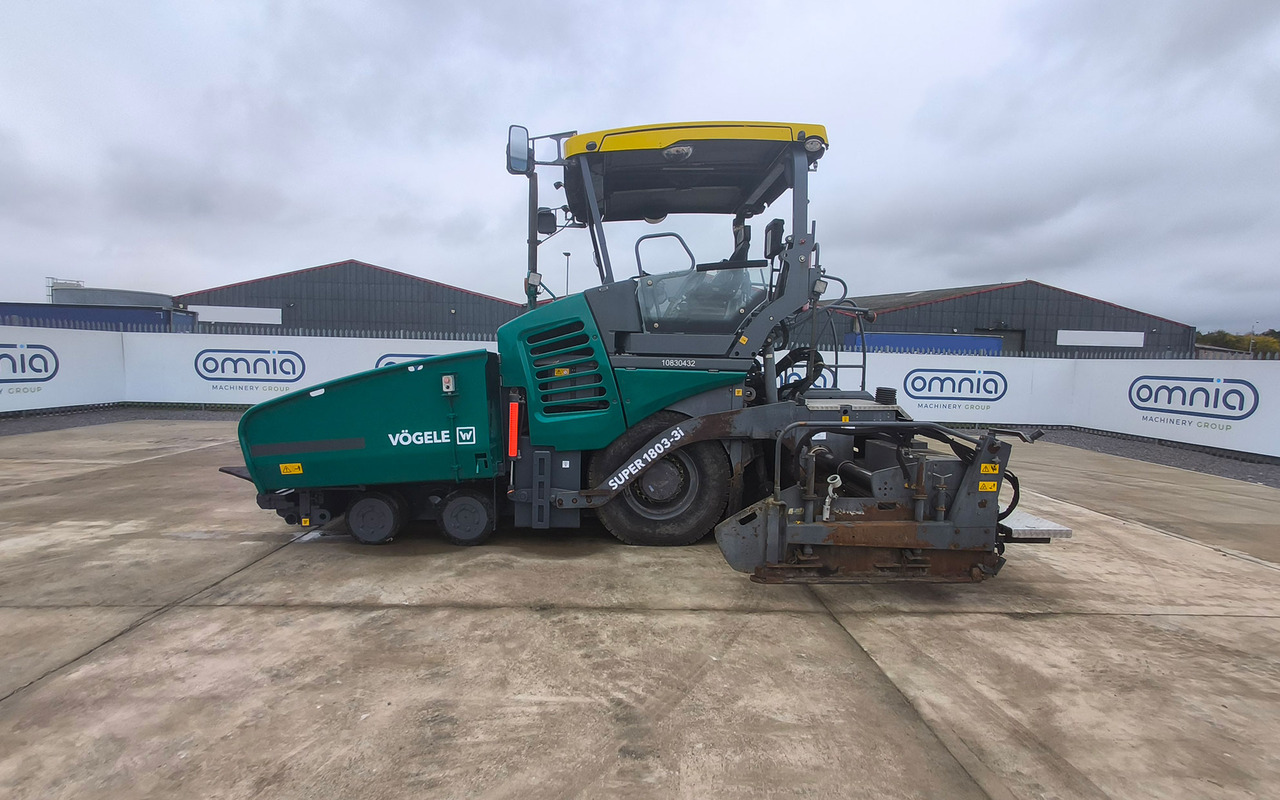 Vogele Super 1803-3i - Pavimentadora de asfalto: foto 3 Vogele Super 1803-3i - Pavimentadora de asfalto: foto 3
