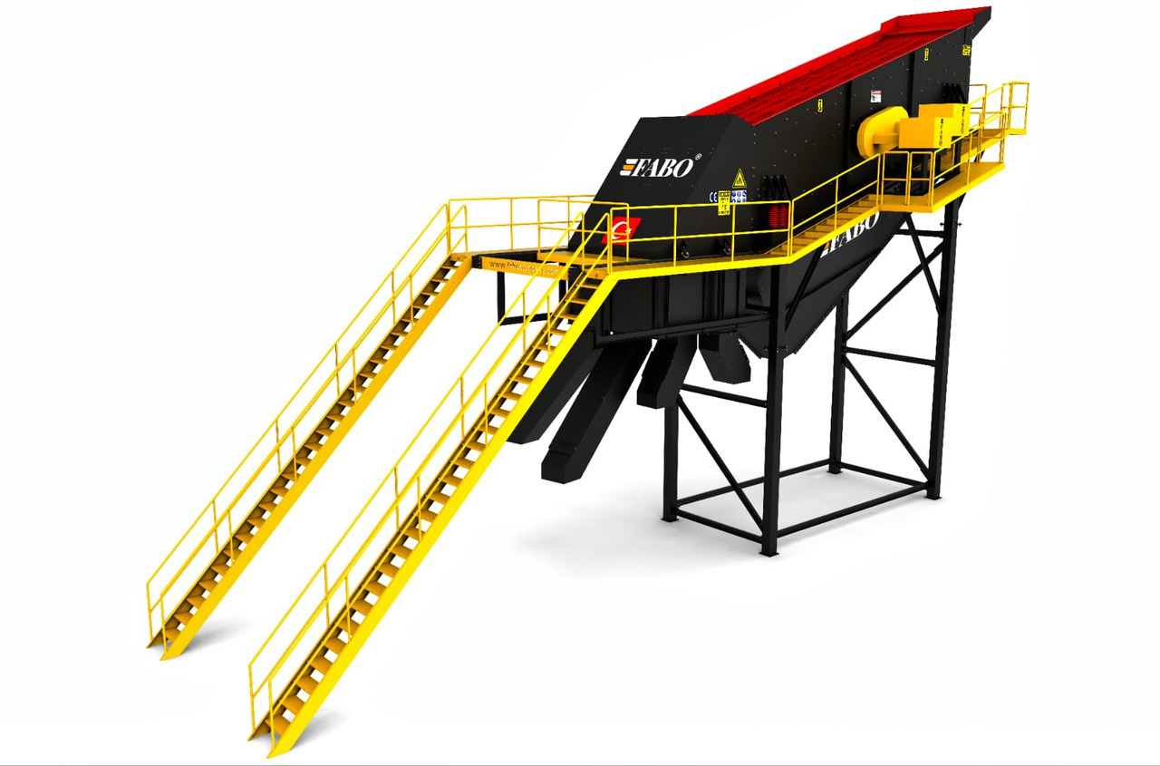 FABO Crawler Vibrating Screen - Cargadora de cadenas: foto 4 FABO Crawler Vibrating Screen - Cargadora de cadenas: foto 4