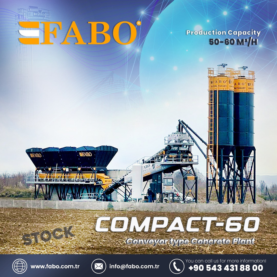 FABO compact concrete plant - Planta de hormigón: foto 1 FABO compact concrete plant - Planta de hormigón: foto 1