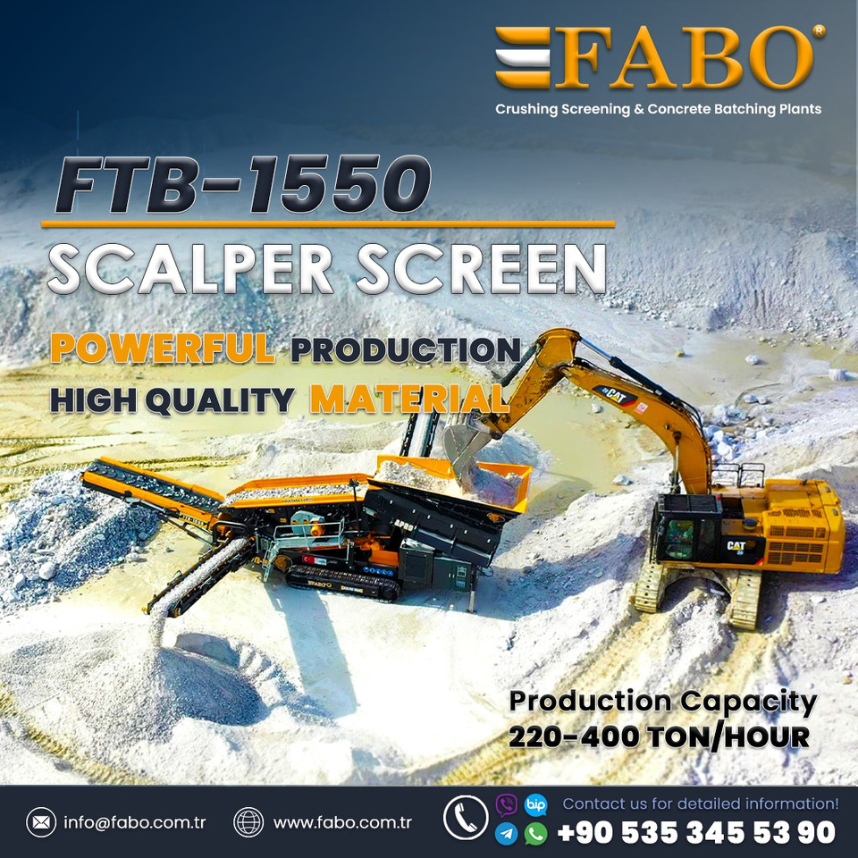 FABO mining machinery - crushing plant - Maquinaria para minería: foto 1 FABO mining machinery - crushing plant - Maquinaria para minería: foto 1