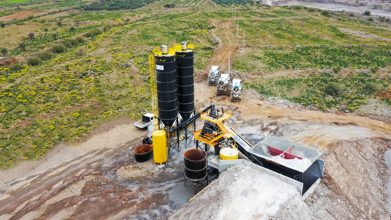 Planta de hormigón FABO mobile concrete batching plant: foto 8