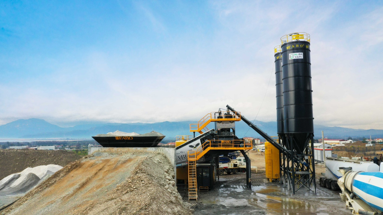 Planta de hormigón FABO mobile concrete batching plant: foto 14