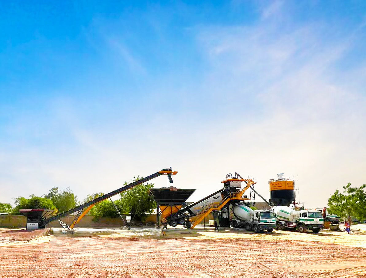 FABO mobile concrete batching plant - Planta de hormigón: foto 1 FABO mobile concrete batching plant - Planta de hormigón: foto 1