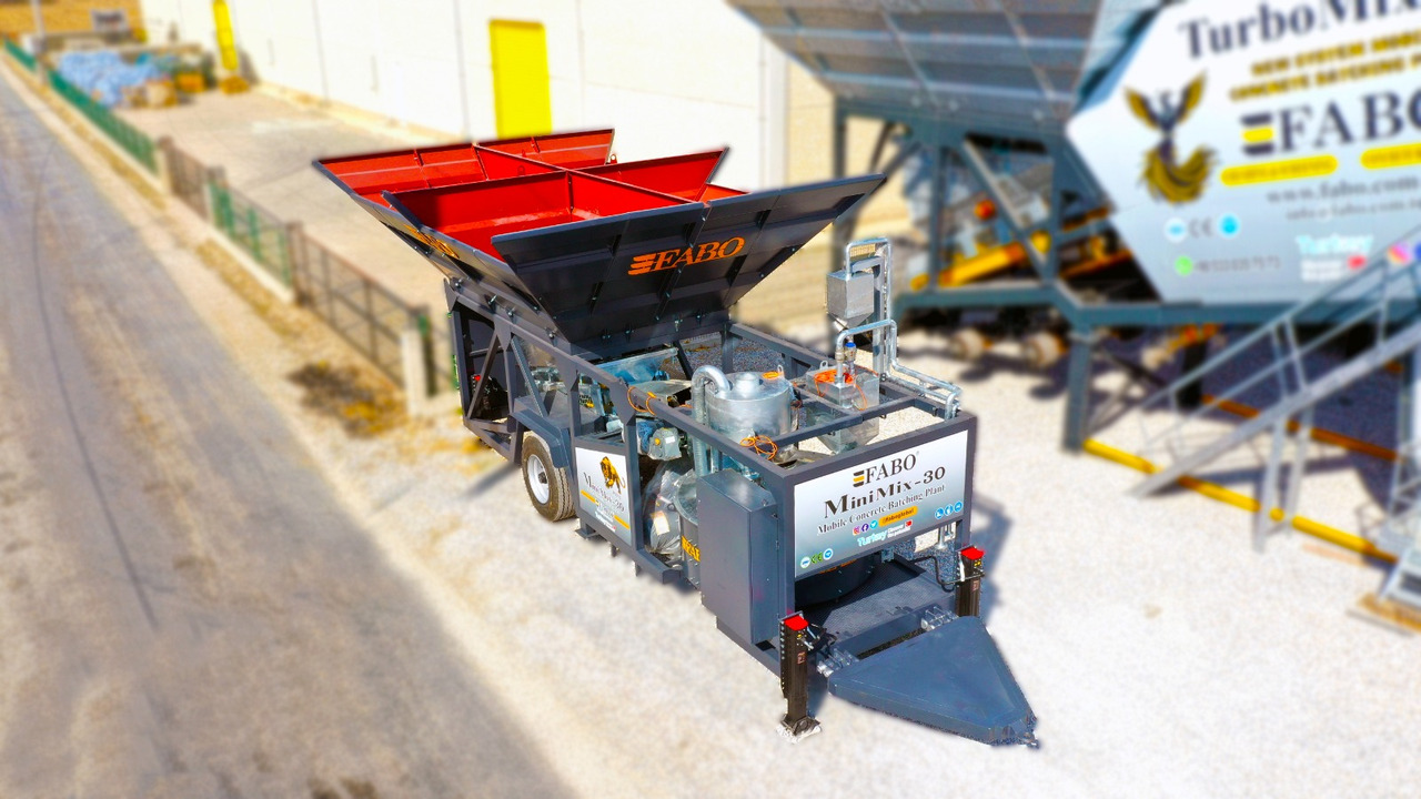 FABO mobile concrete batching plant - Planta de hormigón: foto 3 FABO mobile concrete batching plant - Planta de hormigón: foto 3