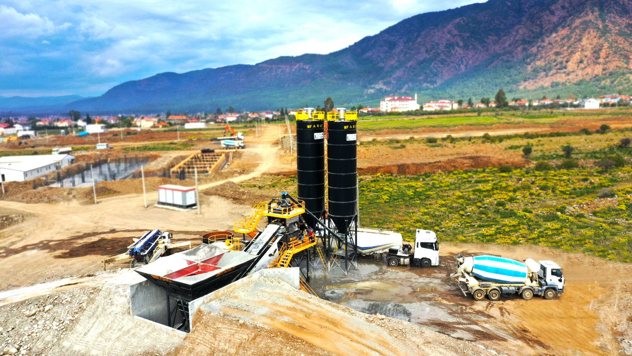 Planta de hormigón FABO mobile concrete batching plant: foto 9