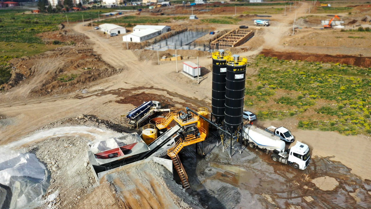 Planta de hormigón FABO mobile concrete batching plant: foto 7