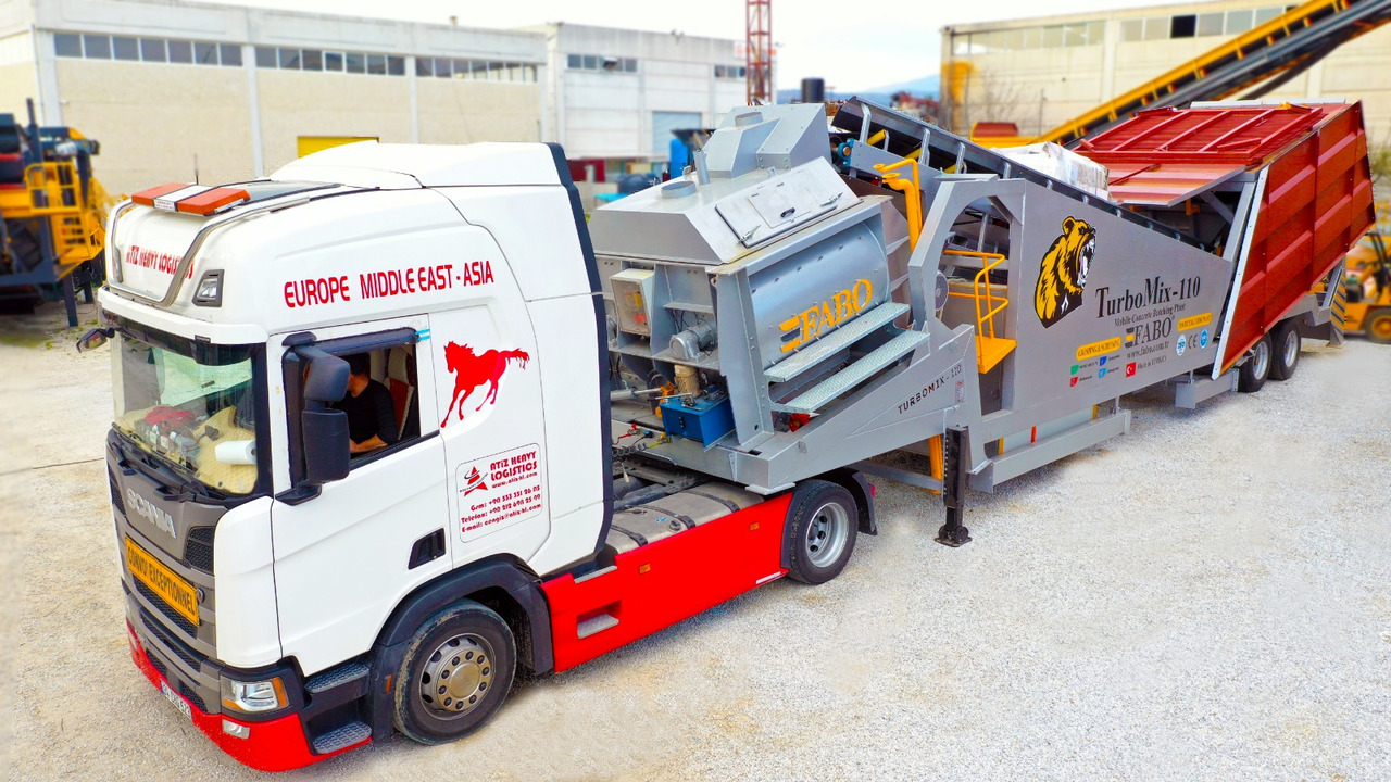 FABO mobile concrete batching plant - Planta de hormigón: foto 3 FABO mobile concrete batching plant - Planta de hormigón: foto 3