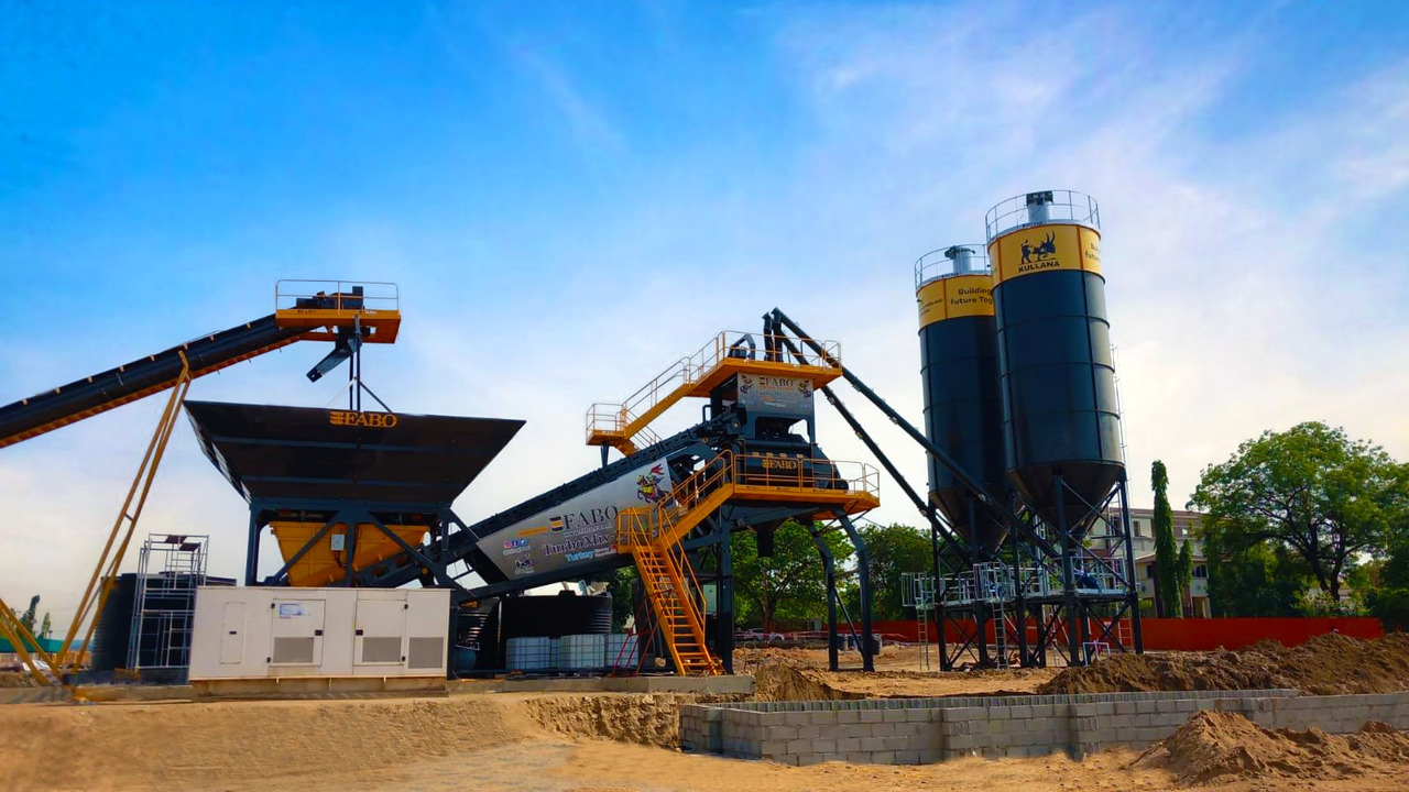 FABO mobile concrete batching plant - Planta de hormigón: foto 2 FABO mobile concrete batching plant - Planta de hormigón: foto 2
