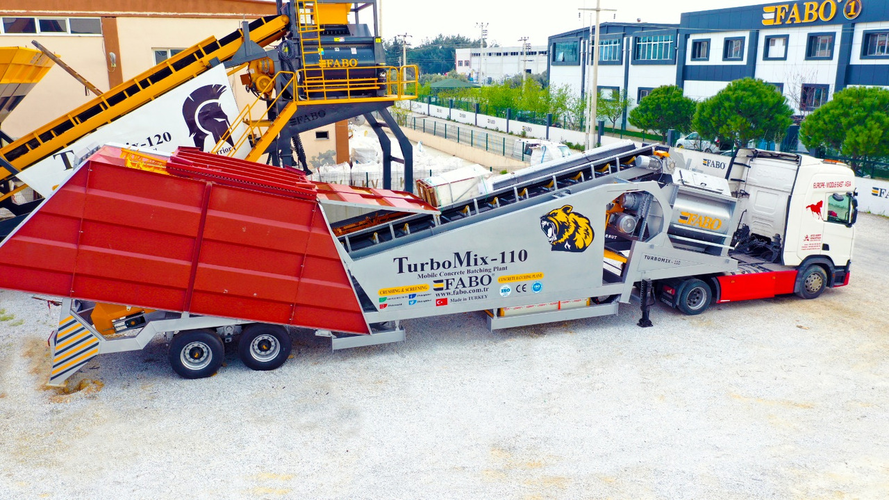 FABO mobile concrete batching plant - Planta de hormigón: foto 3 FABO mobile concrete batching plant - Planta de hormigón: foto 3