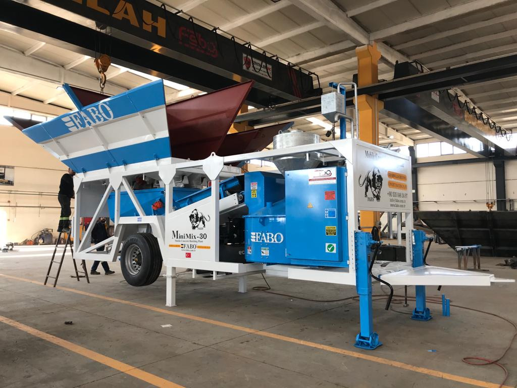 FABO mobile concrete batching plant - Planta de hormigón: foto 2 FABO mobile concrete batching plant - Planta de hormigón: foto 2