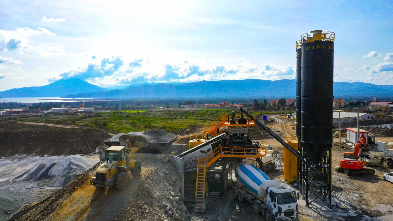 Planta de hormigón FABO mobile concrete batching plant: foto 13