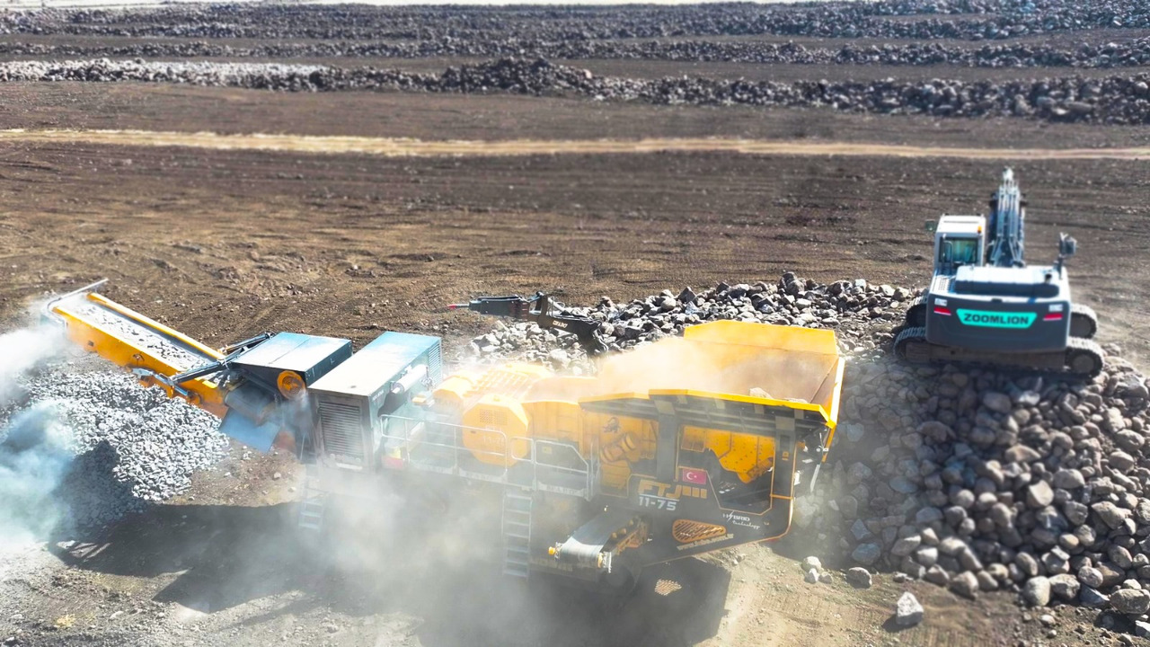 Trituradora de mandíbula FABO mobile jaw crusher: foto 11