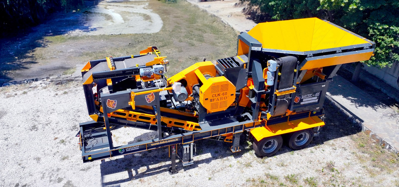 Trituradora de mandíbula FABO mobile jaw crusher: foto 1