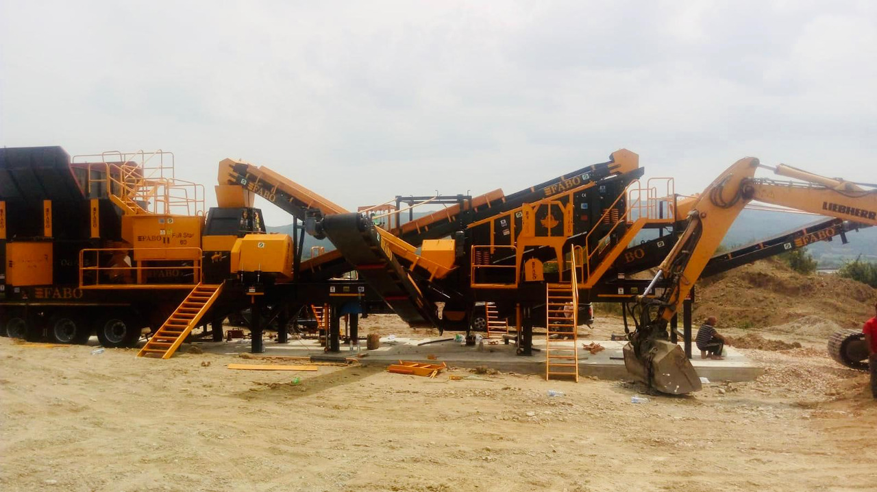 Trituradora de mandíbula FABO mobile jaw crusher: foto 10