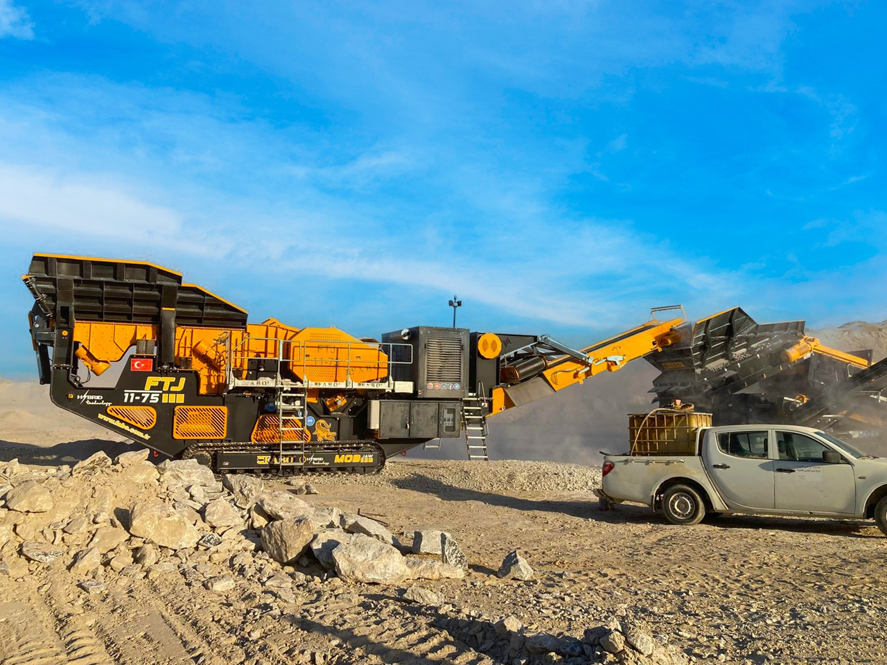 FABO mobile jaw crusher - Trituradora de mandíbula: foto 3 FABO mobile jaw crusher - Trituradora de mandíbula: foto 3