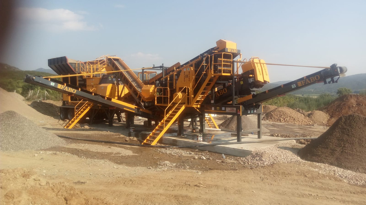 Trituradora de mandíbula FABO mobile jaw crusher: foto 11
