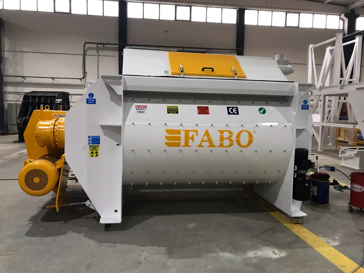 FABO twin shaft mixer - Hormigonera: foto 3 FABO twin shaft mixer - Hormigonera: foto 3