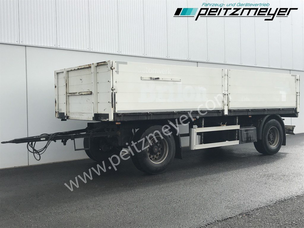 HEUSER 2 Achs Anhänger Baustoffanhänger - Remolque plataforma/ Caja abierta: foto 3 HEUSER 2 Achs Anhänger Baustoffanhänger - Remolque plataforma/ Caja abierta: foto 3