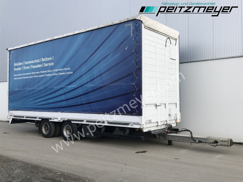 KRUKENMEIER Jumboanhänger TLPS 16,4, Hubdach, Edscha, verzinkt RSAB - Remolque plataforma/ Caja abierta: foto 4 KRUKENMEIER Jumboanhänger TLPS 16,4, Hubdach, Edscha, verzinkt RSAB - Remolque plataforma/ Caja abierta: foto 4