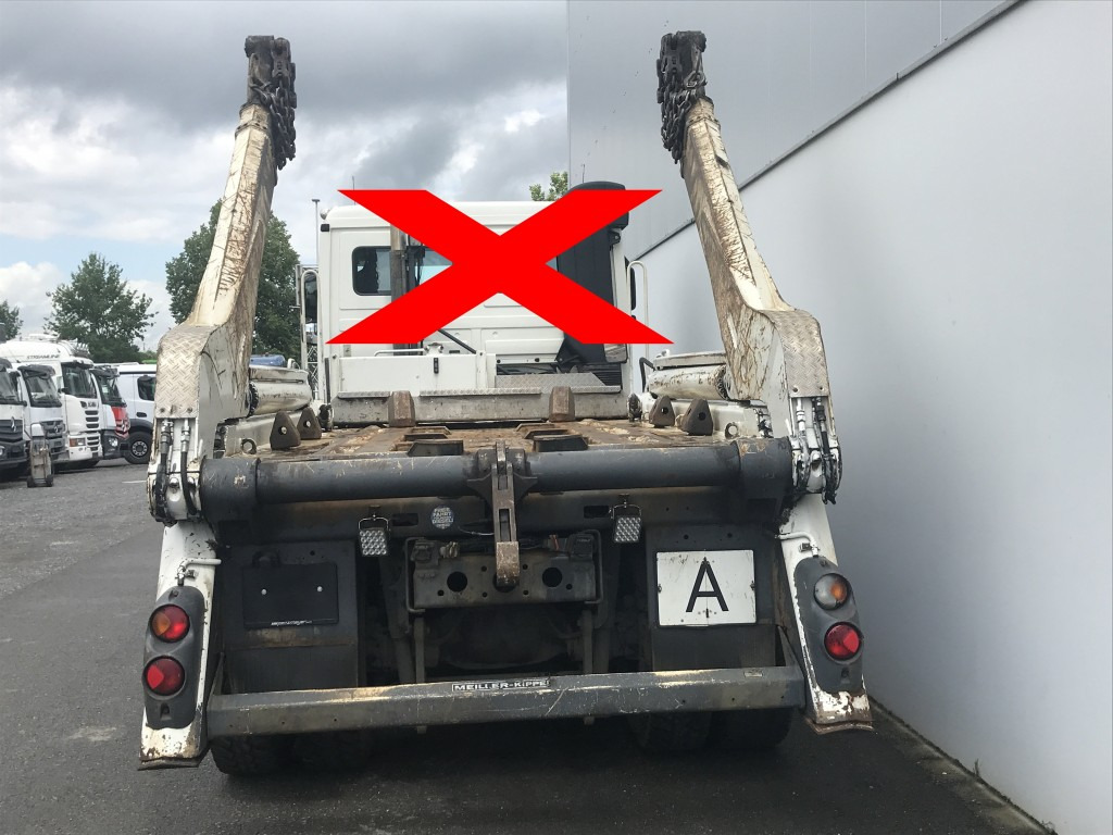 Meiller Absetzkipper AK 16 MTG - Actros 6x4 - Equipos de gancho multilift/ De cadena multilift: foto 5 Meiller Absetzkipper AK 16 MTG - Actros 6x4 - Equipos de gancho multilift/ De cadena multilift: foto 5
