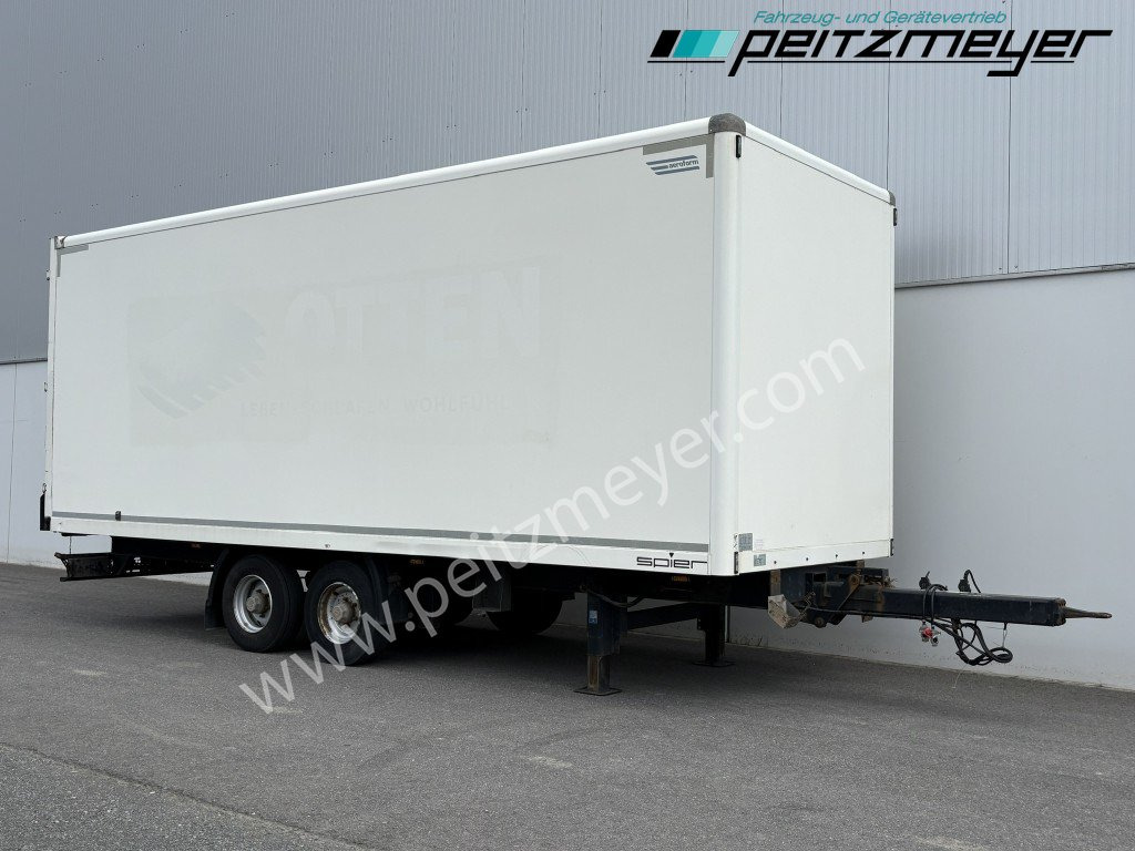 SPIER Tandemkoffer ZGL 255 Plywoodkoffer mit Hecktüren - Remolque caja cerrada: foto 3 SPIER Tandemkoffer ZGL 255 Plywoodkoffer mit Hecktüren - Remolque caja cerrada: foto 3