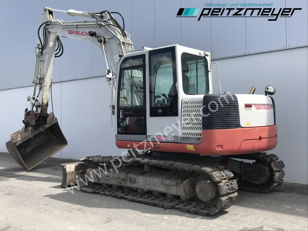 TAKEUCHI MINIBAGGER TB 1140 Schaufel 1,60, Schaufel 1,20, Schaufel 0,40 - Miniexcavadora: foto 3 TAKEUCHI MINIBAGGER TB 1140 Schaufel 1,60, Schaufel 1,20, Schaufel 0,40 - Miniexcavadora: foto 3