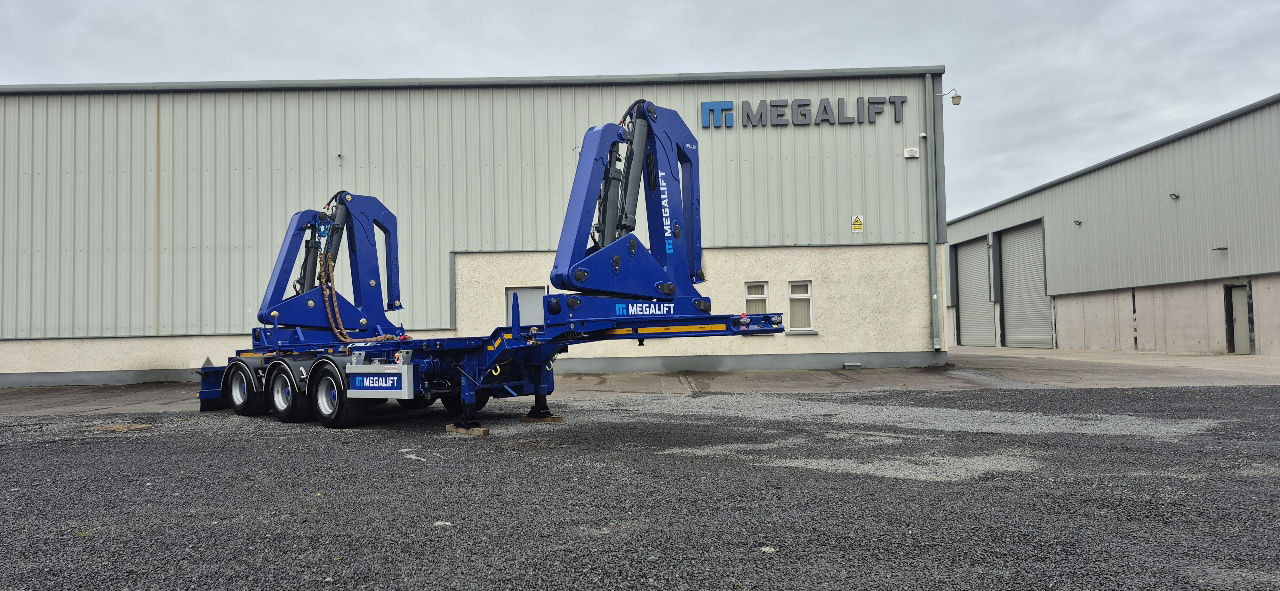 Mega NEW Megaliftt Sideloader / 35 tons lift capacity /20-40-45 HC/ Diesel engine / Gooseneck-extendable - Semirremolque portacontenedore/ Intercambiable: foto 1 Mega NEW Megaliftt Sideloader / 35 tons lift capacity /20-40-45 HC/ Diesel engine / Gooseneck-extendable - Semirremolque portacontenedore/ Intercambiable: foto 1