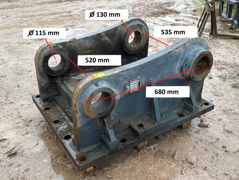 KOMATSU PC800 top bracket - Acoplamiento rápido para Excavadora: foto 3 KOMATSU PC800 top bracket - Acoplamiento rápido para Excavadora: foto 3