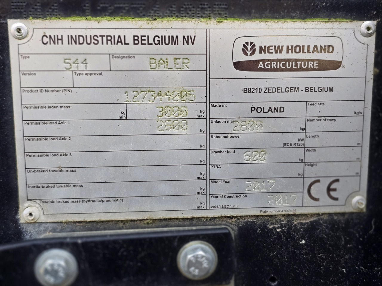 New Holland BR6090 - Rotoempacadora: foto 5 New Holland BR6090 - Rotoempacadora: foto 5