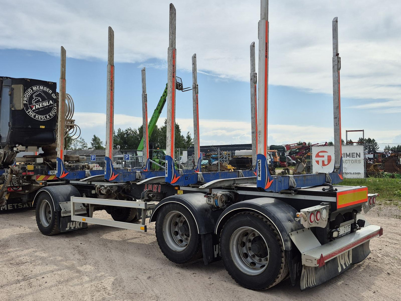 Camión forestal VOLVO FH500 JYKI V31 Kesla: foto 8