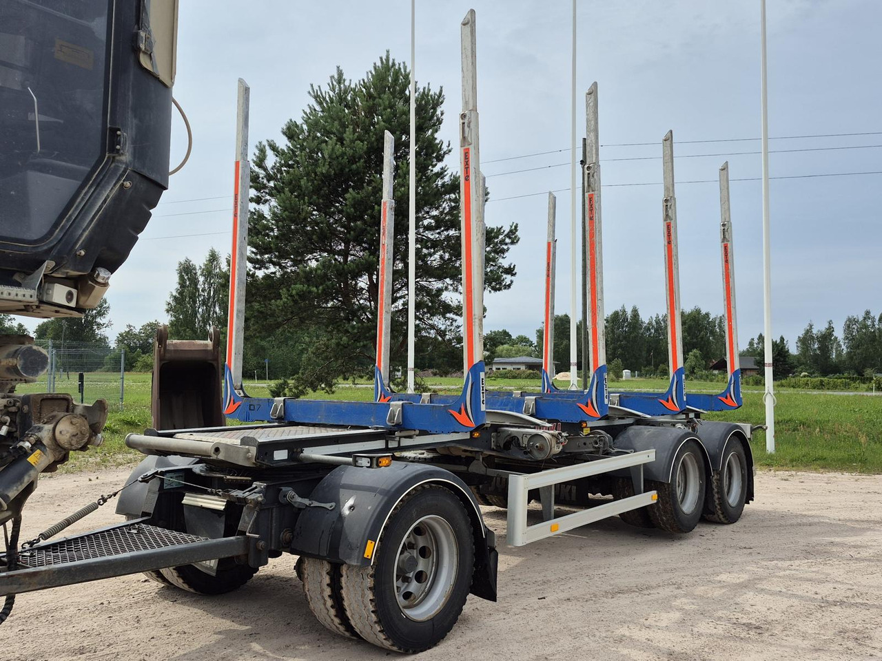 Camión forestal VOLVO FH500 JYKI V31 Kesla: foto 7