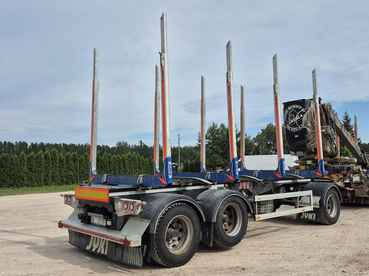 Camión forestal VOLVO FH500 JYKI V31 Kesla: foto 10