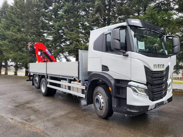 Camión grúa, Camión caja abierta IVECO X-Way AT280X46Y/PS ON++LED+KRAN + KIPPMULDE...: foto 10