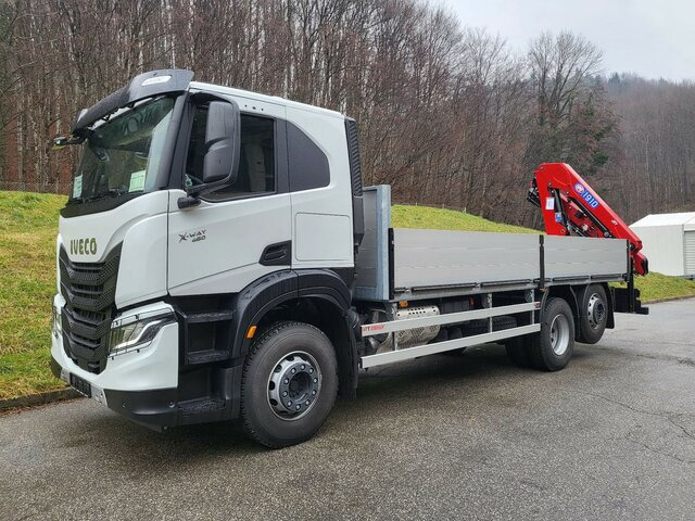 Camión grúa, Camión caja abierta IVECO X-Way AT280X46Y/PS ON++LED+KRAN + KIPPMULDE...: foto 8