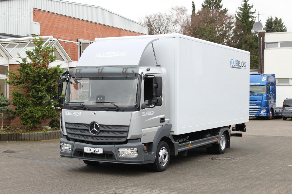 Mercedes-Benz Atego 818 Koffer Klima LDW Schalter LBW - Furgoneta: foto 1 Mercedes-Benz Atego 818 Koffer Klima LDW Schalter LBW - Furgoneta: foto 1