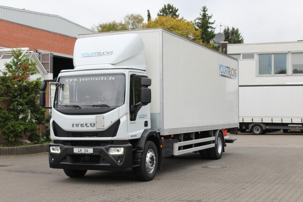 Iveco Eurocargo 190-280 E6 Koffer 8,51m Roltor LBW - Camión caja cerrada: foto 1 Iveco Eurocargo 190-280 E6 Koffer 8,51m Roltor LBW - Camión caja cerrada: foto 1