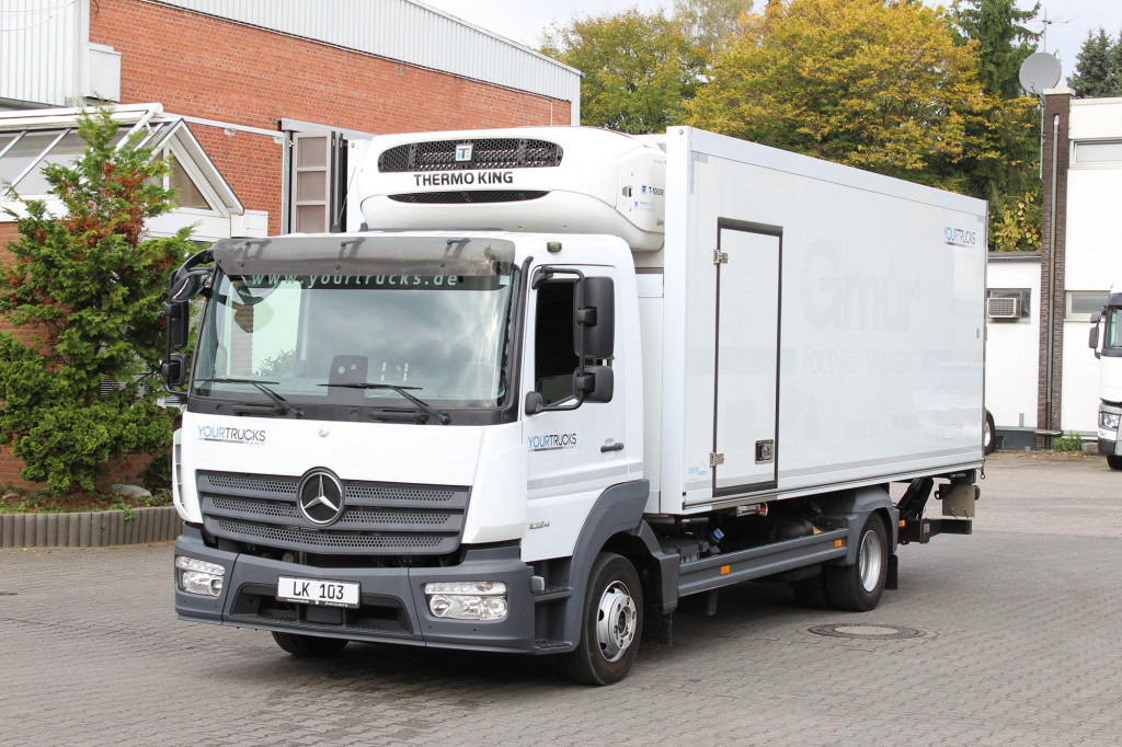Mercedes-Benz Atego 1024 E6 TK T-1000R Strom Tür+LBW Nur 85Tkm - Camión frigorífico: foto 1 Mercedes-Benz Atego 1024 E6 TK T-1000R Strom Tür+LBW Nur 85Tkm - Camión frigorífico: foto 1