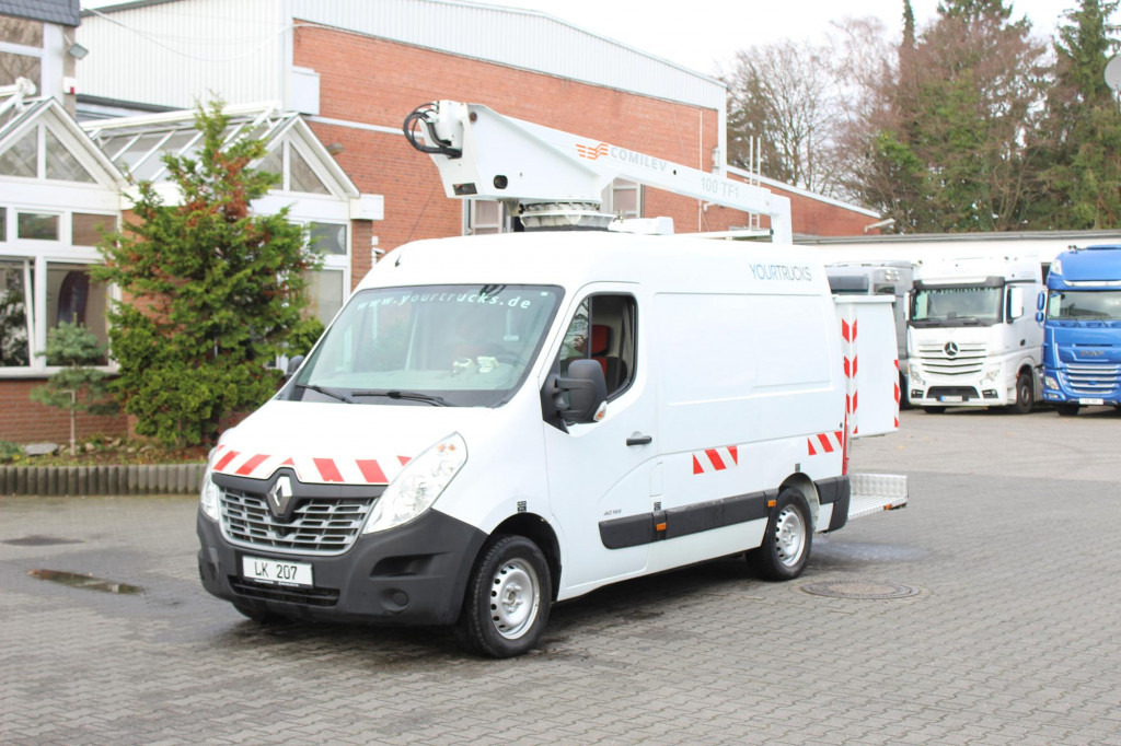 Renault Master Bühne EN100TF1 10m Klima 561h AHK - Camión con plataforma elevadora: foto 1 Renault Master Bühne EN100TF1 10m Klima 561h AHK - Camión con plataforma elevadora: foto 1