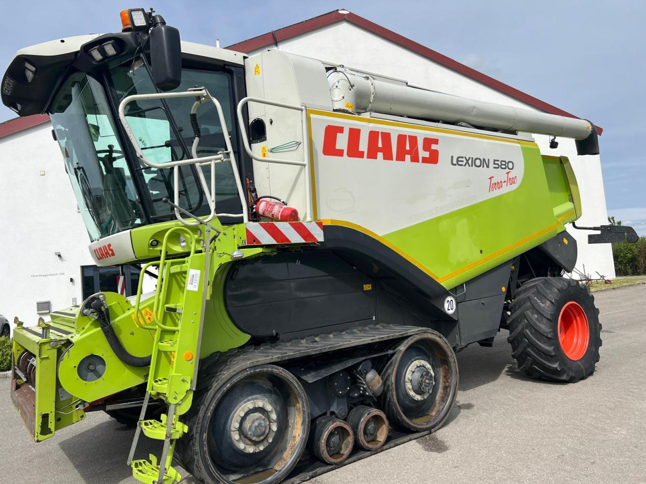 CLAAS Lexion 580 Terra Trac, Bj. 2004 - Cosechadora de granos: foto 1 CLAAS Lexion 580 Terra Trac, Bj. 2004 - Cosechadora de granos: foto 1