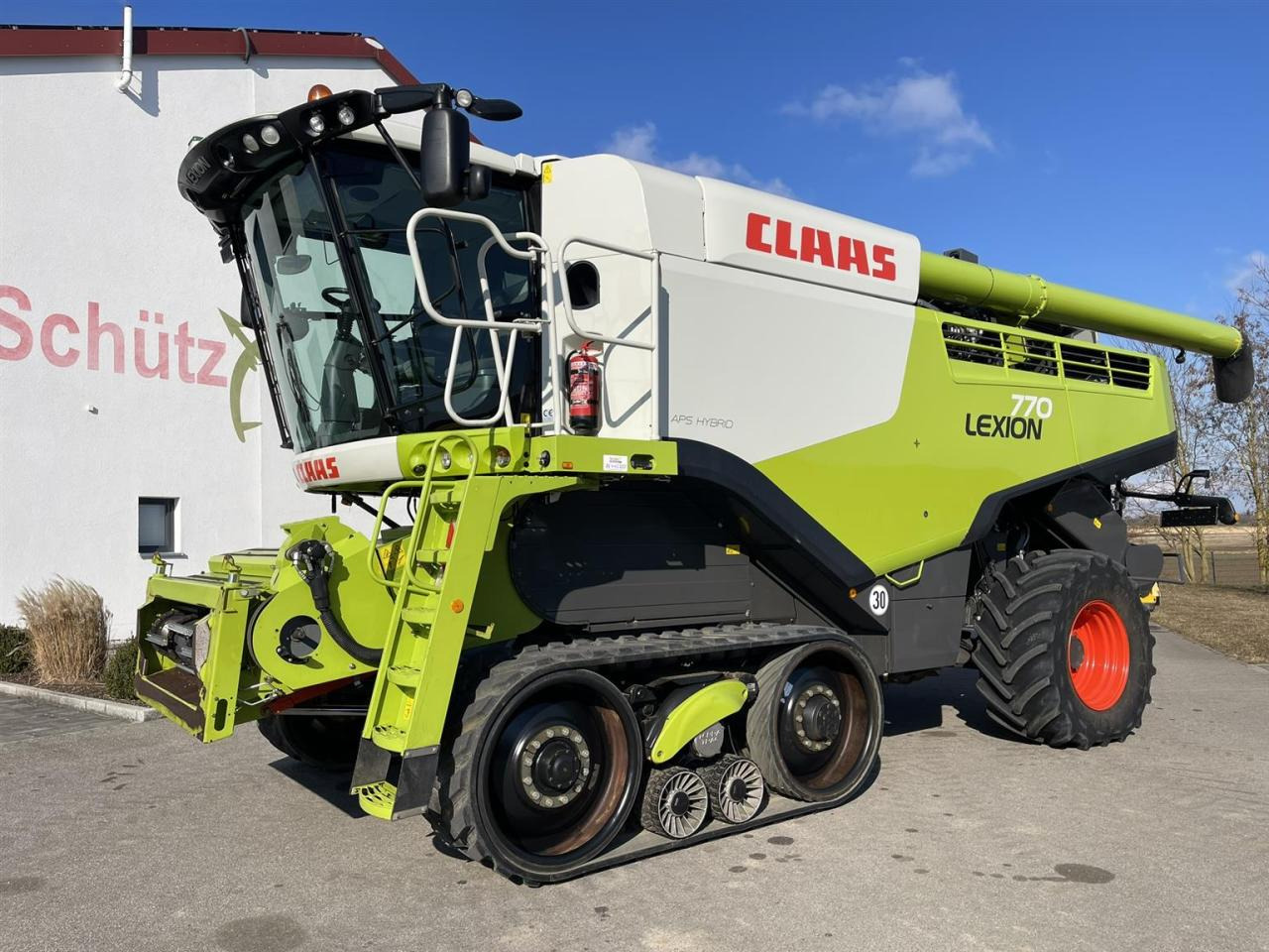 CLAAS Lexion 770TT Modell C76 mit CEMOS AUTOMATIC und Schneidwerk V1230 - Cosechadora de granos: foto 1 CLAAS Lexion 770TT Modell C76 mit CEMOS AUTOMATIC und Schneidwerk V1230 - Cosechadora de granos: foto 1