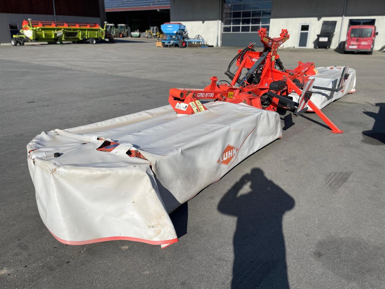 Kuhn GMD 8730 FF GMD 802F FF Mähkombination Mähwerk - Segadora: foto 1 Kuhn GMD 8730 FF GMD 802F FF Mähkombination Mähwerk - Segadora: foto 1