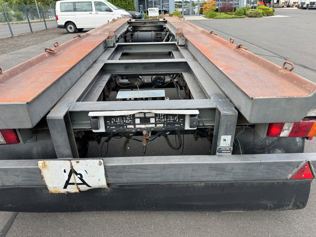 Hüffermann HMA 24.24 3- Achs- Blattfederung - Remolque multilift/ Portacontenedores de cadenas: foto 5 Hüffermann HMA 24.24 3- Achs- Blattfederung - Remolque multilift/ Portacontenedores de cadenas: foto 5