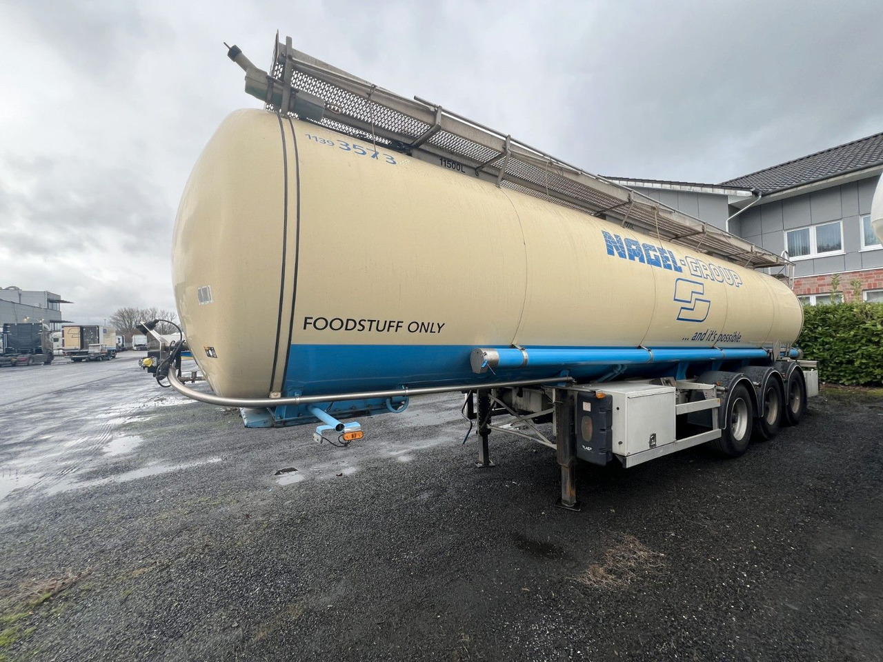 Semirremolque cisterna Lag 32.000 l Lebensmitteltank, 3 Kammern, ADR: foto 7